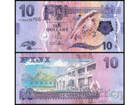 ❤️ ⭐ Фиджи 2012 10 долара UNC нова ⭐ ❤️