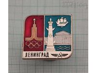 ОЛИМПИАДА МОСКВА 1980 ЛЕНИНГРАД СССР ЗНАЧКА