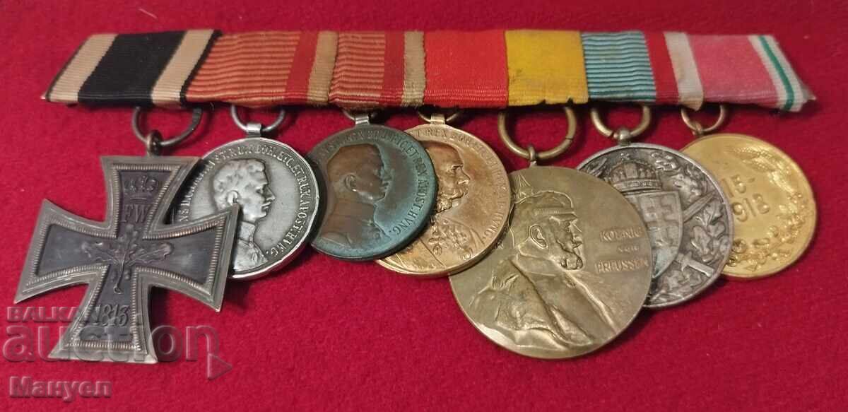 Κοσμηματοθήκη με μετάλλια Αυστρο-Ουγγαρίας, Γερμανίας - ΠΣΒ με τιμή 625.00 BGN | € 319.56 Κοσμηματοθήκη με μετάλλια Αυστρο-Ουγγαρίας, Γερμανίας - ΠΣΒ με τιμή 625.00 BGN | € 319.56