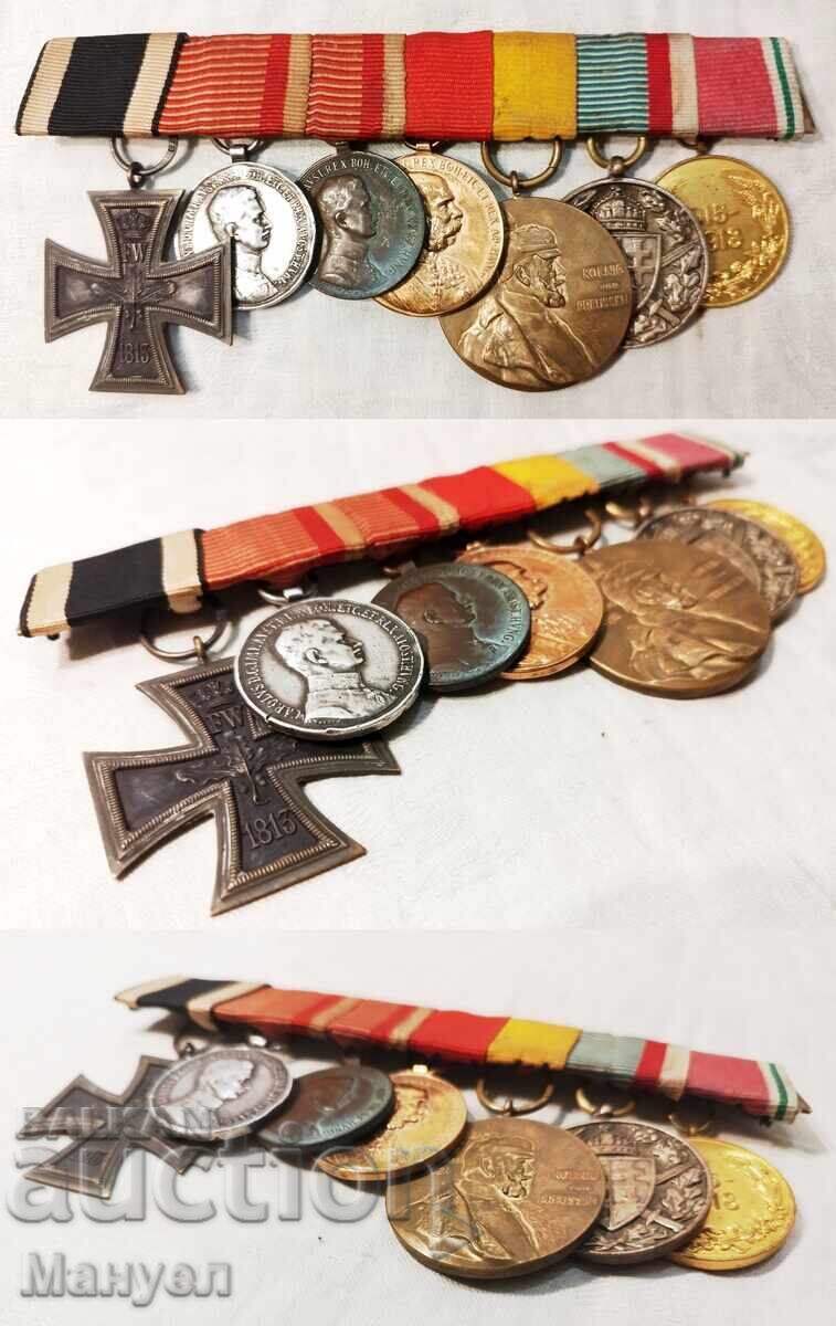 Κοσμηματοθήκη με μετάλλια Αυστρο-Ουγγαρίας, Γερμανίας - ΠΣΒ - 5 Κοσμηματοθήκη με μετάλλια Αυστρο-Ουγγαρίας, Γερμανίας - ΠΣΒ - 5