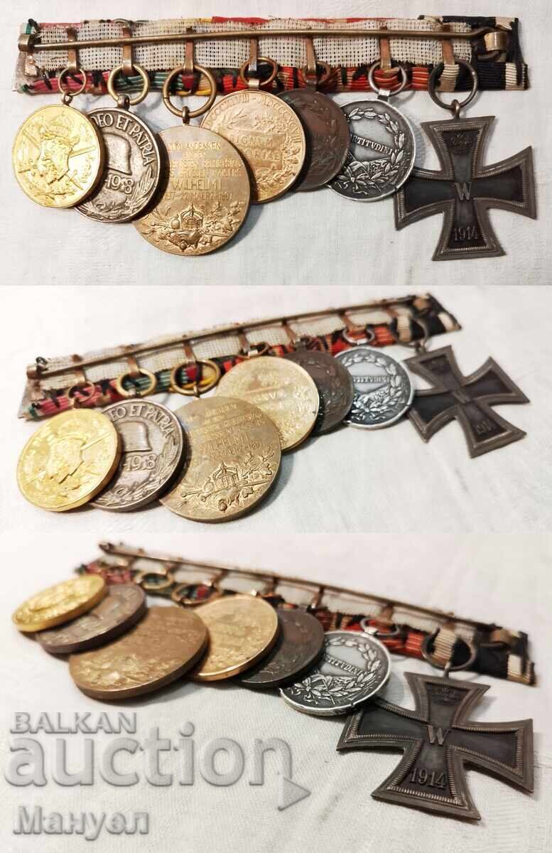 Κοσμηματοθήκη με μετάλλια Αυστρο-Ουγγαρίας, Γερμανίας - ΠΣΒ - 6 Κοσμηματοθήκη με μετάλλια Αυστρο-Ουγγαρίας, Γερμανίας - ΠΣΒ - 6