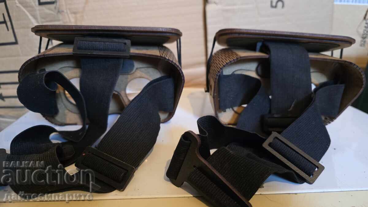 Auction  Strange glasses - 2 pieces