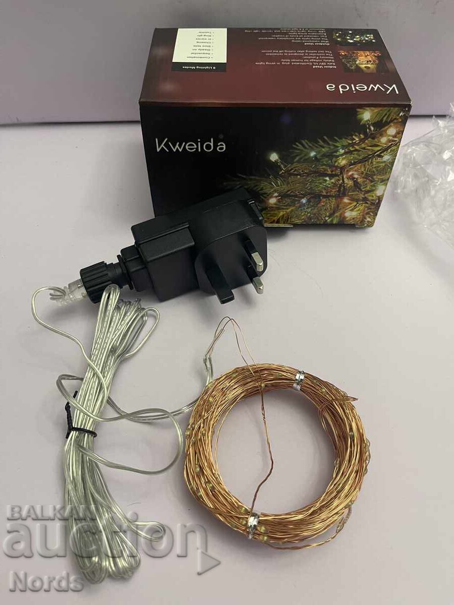 Christmas lights 30m with price 11.00 BGN | € 5.62 Christmas lights 30m with price 11.00 BGN | € 5.62