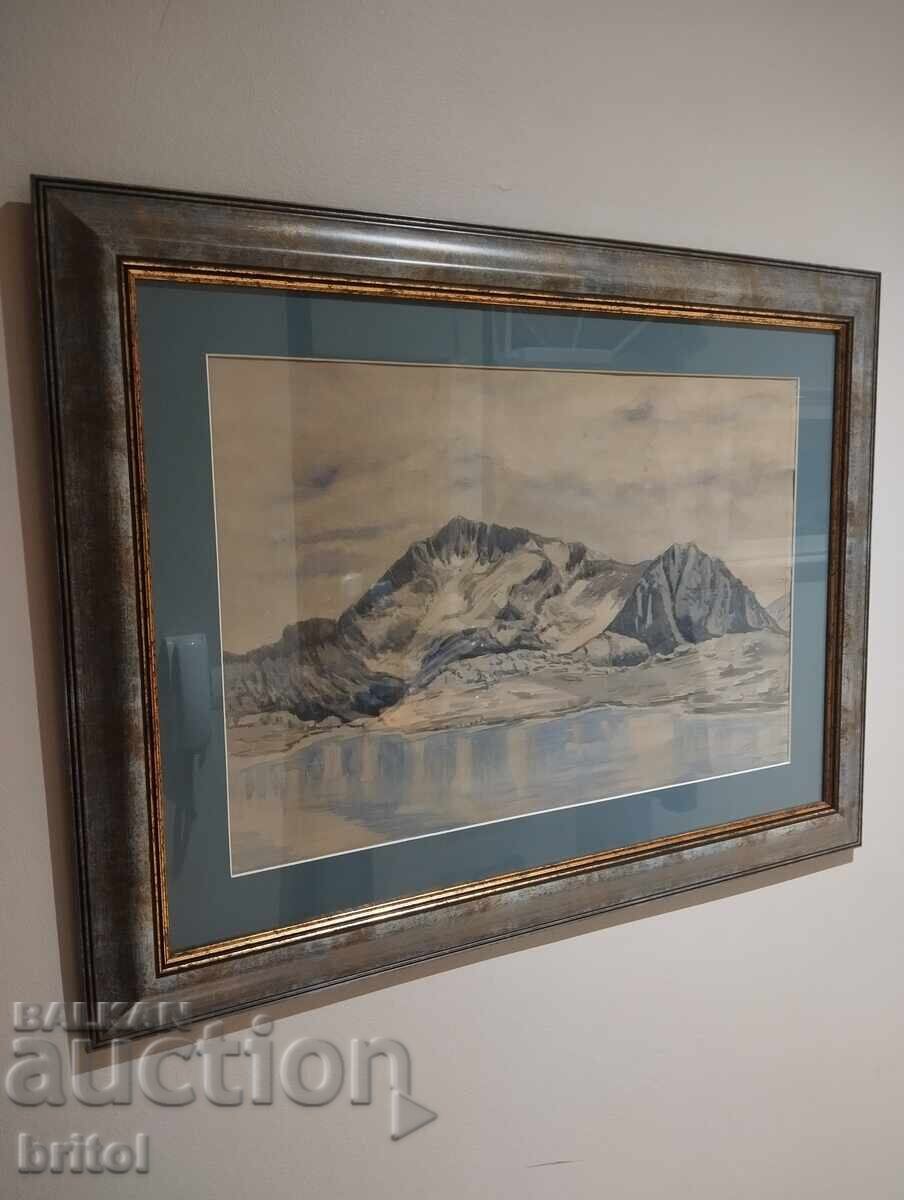 Painting, Kamenitsa Peak - 5 Painting, Kamenitsa Peak - 5