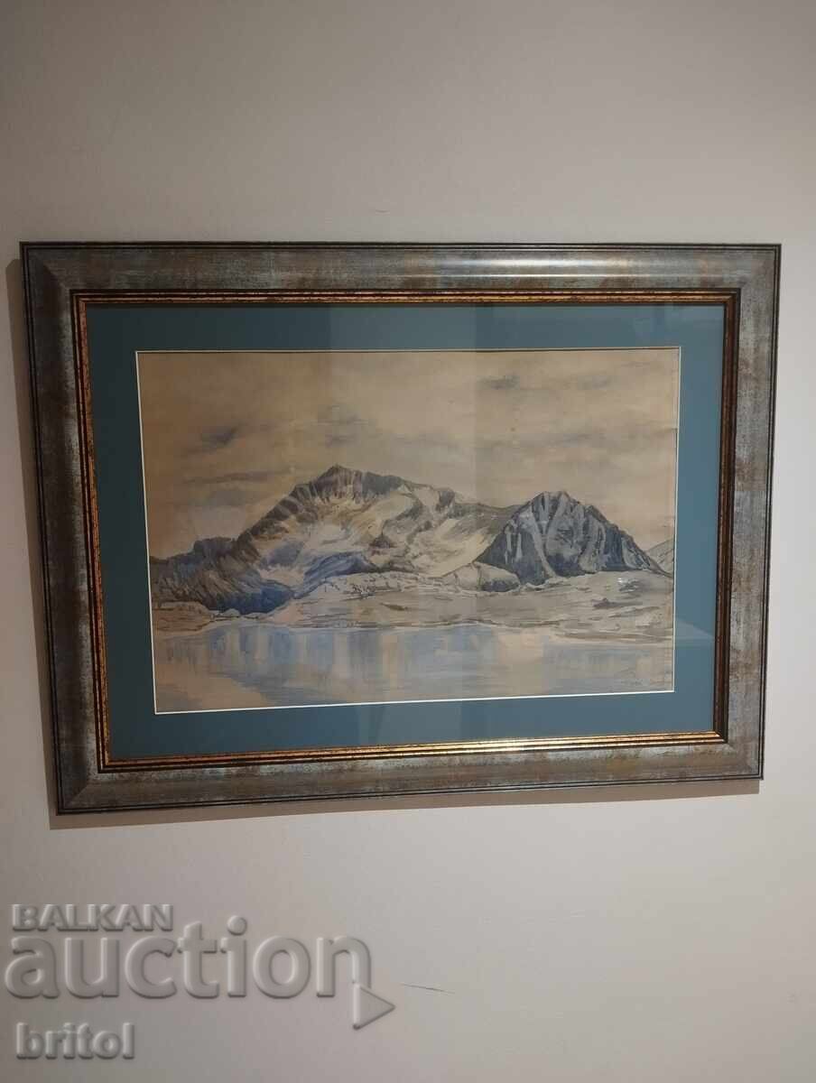 Painting, Kamenitsa Peak - 6 Painting, Kamenitsa Peak - 6