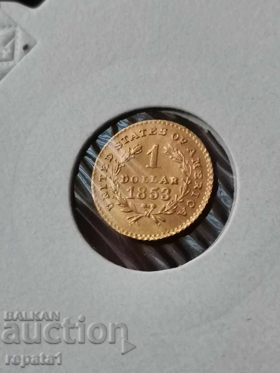 1 Dollar 1853