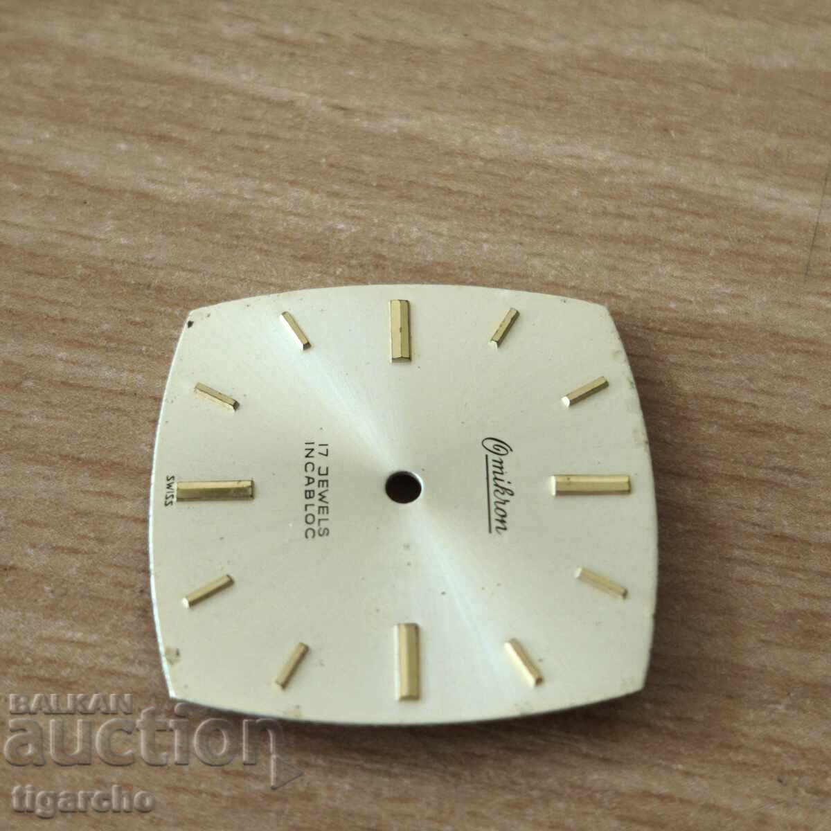 Delivery of Omicron watch face Delivery of Omicron watch face