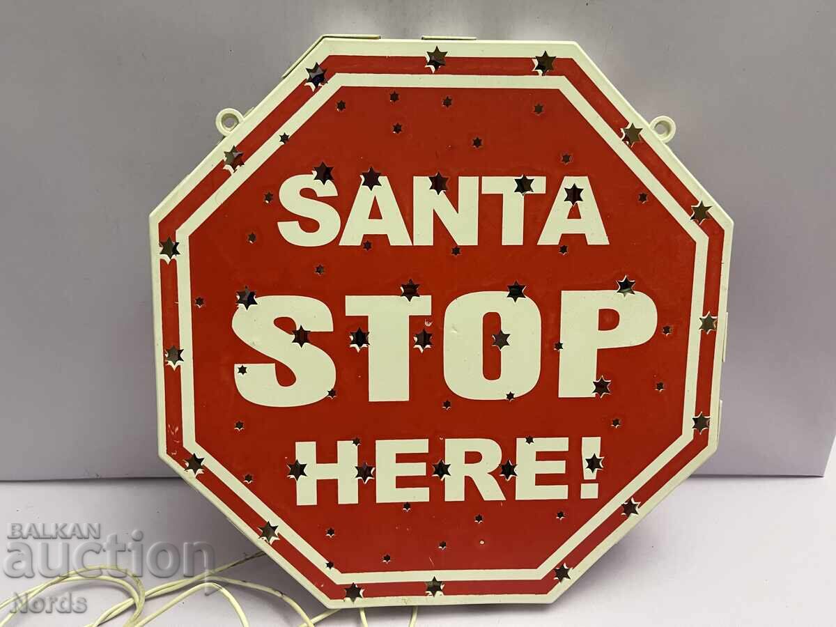 Φωτεινή χριστουγεννιάτικη πινακίδα - 6 Φωτεινή χριστουγεννιάτικη πινακίδα - 6