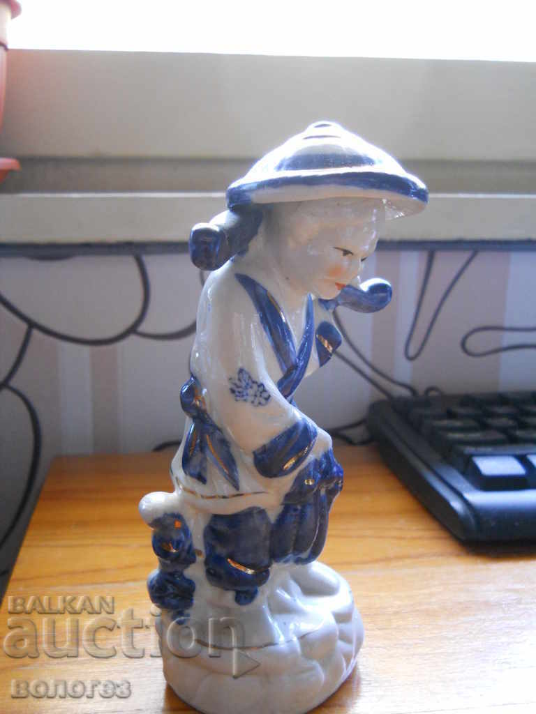 Porcelain figurine - fisherman (China) with price 20.00 BGN | € 10.23 Porcelain figurine - fisherman (China) with price 20.00 BGN | € 10.23