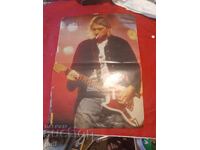 Afis retro Kurt Cobain Popcorn