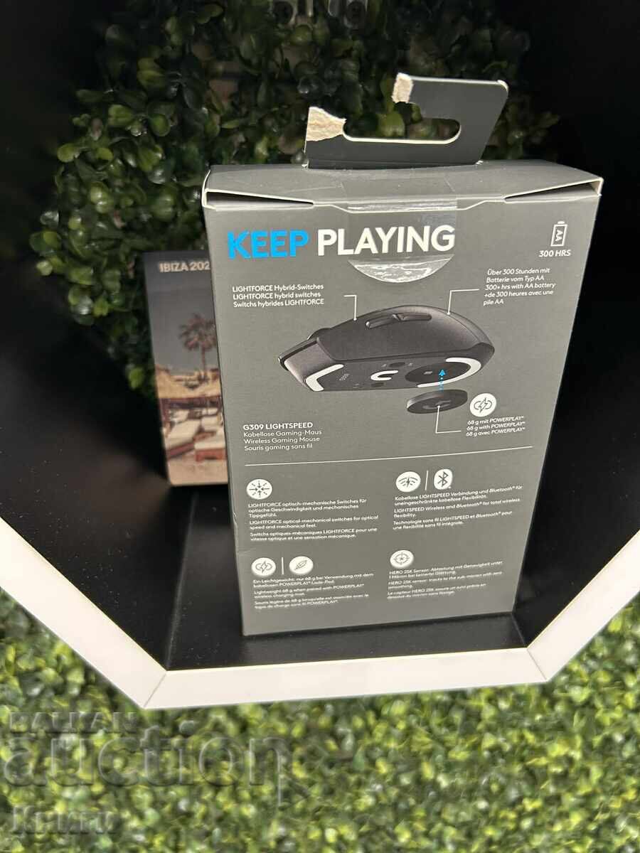 Аукцион Безжична мишка Gaming Logitech G309 Lightspeed - нова