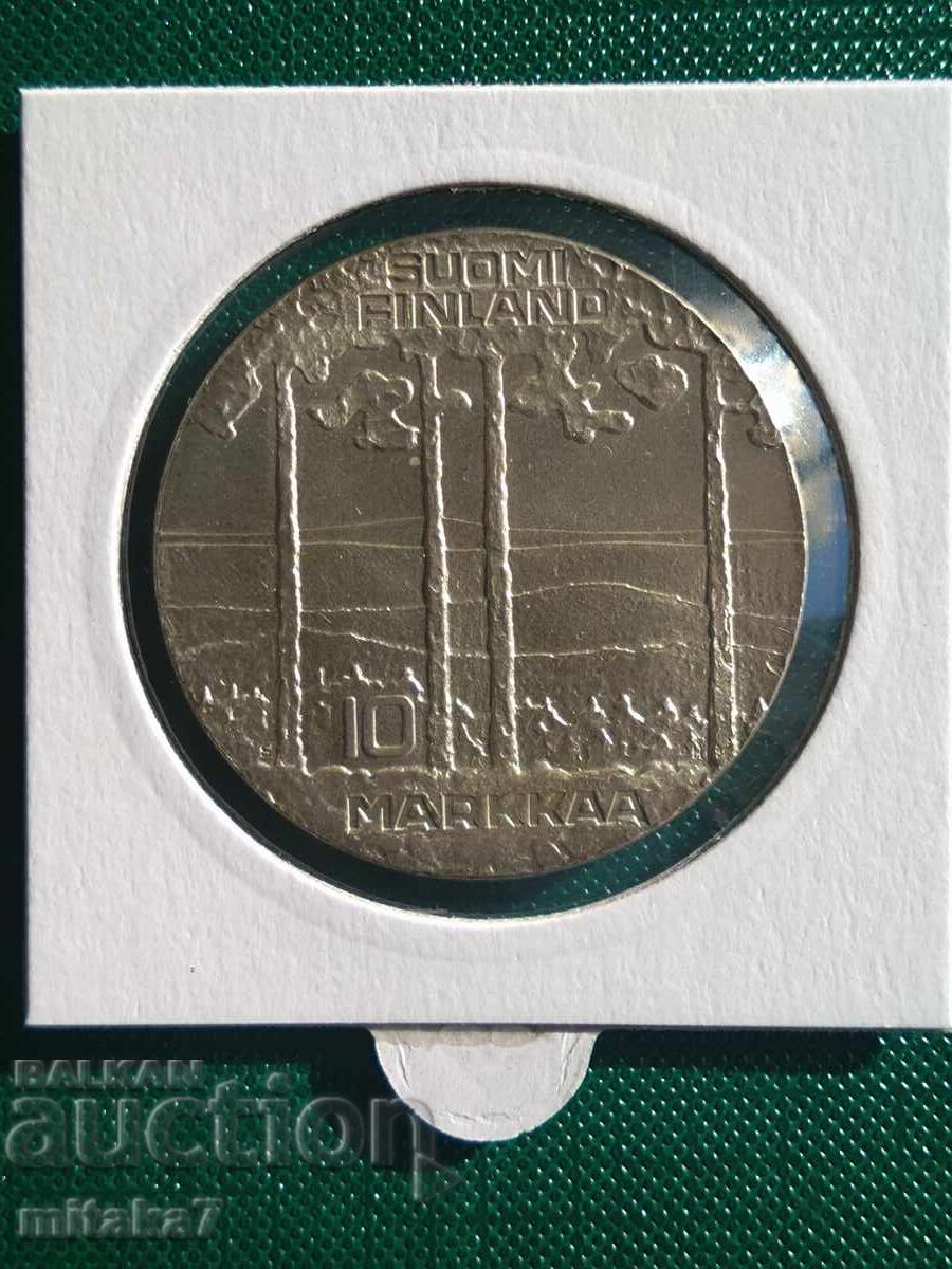 10 Markkaa 1975, Finland with price 48.00 BGN | € 24.54 10 Markkaa 1975, Finland with price 48.00 BGN | € 24.54