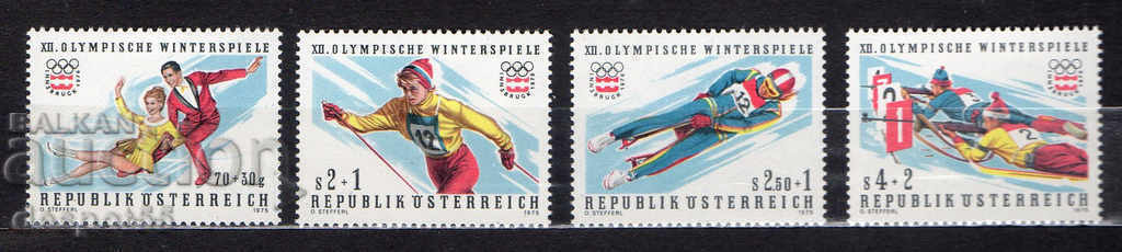 1975. Austria. Jocurile Olimpice de iarnă - Innsbruck '76, Austria