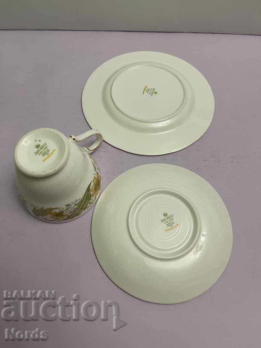 ΔΟΥΚΙΣΣΑ Αγγλικό σετ τριών τσαγιού - 5 ΔΟΥΚΙΣΣΑ Αγγλικό σετ τριών τσαγιού - 5