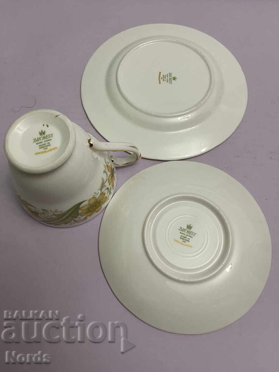 Παράδοση ΔΟΥΚΙΣΣΑ Αγγλικό σετ τριών τσαγιού