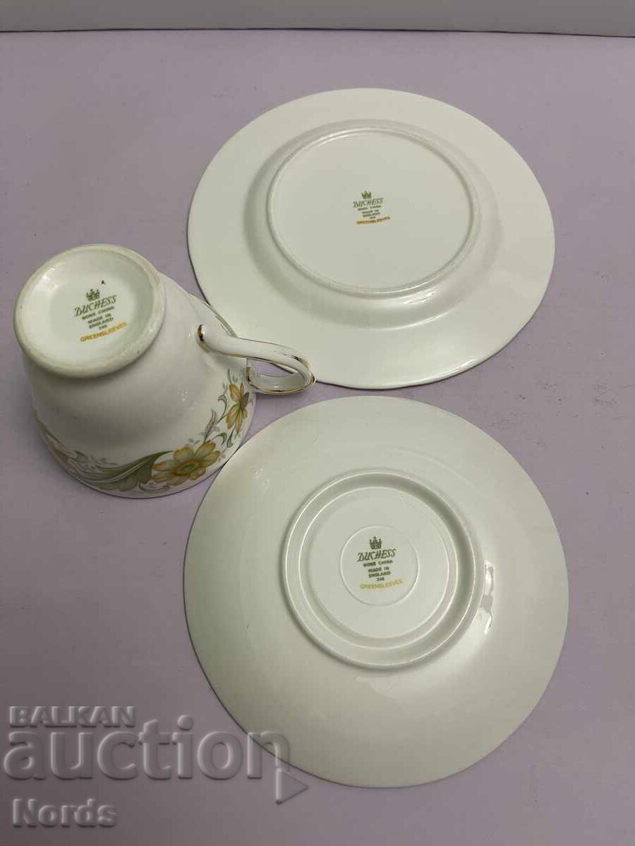 ΔΟΥΚΙΣΣΑ Αγγλικό σετ τριών τσαγιού - 5 ΔΟΥΚΙΣΣΑ Αγγλικό σετ τριών τσαγιού - 5