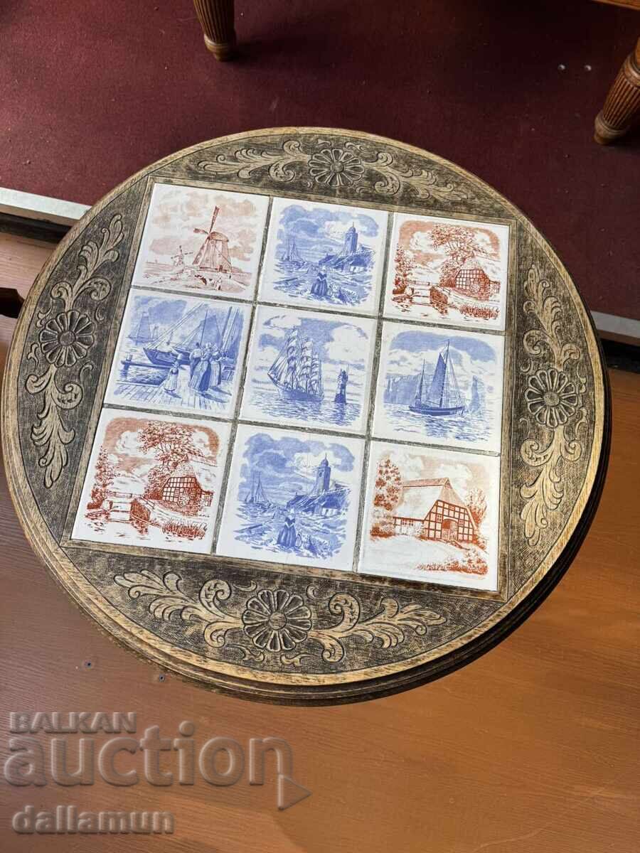 Δημοπρασία Παλιό στρογγυλό τραπέζι