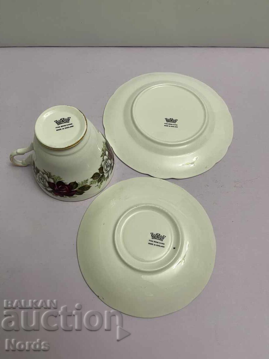 Английски троен сет за чай - 6 Английски троен сет за чай - 6