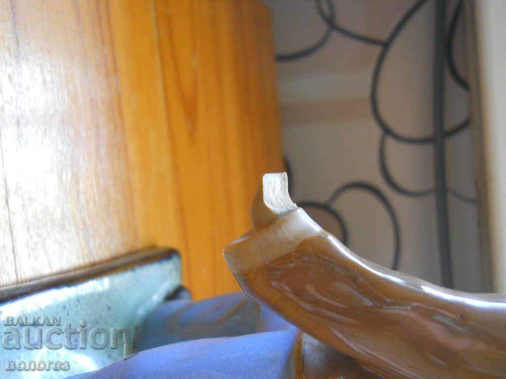 Statuetă ceramică - maestru de kung fu (China) - 5