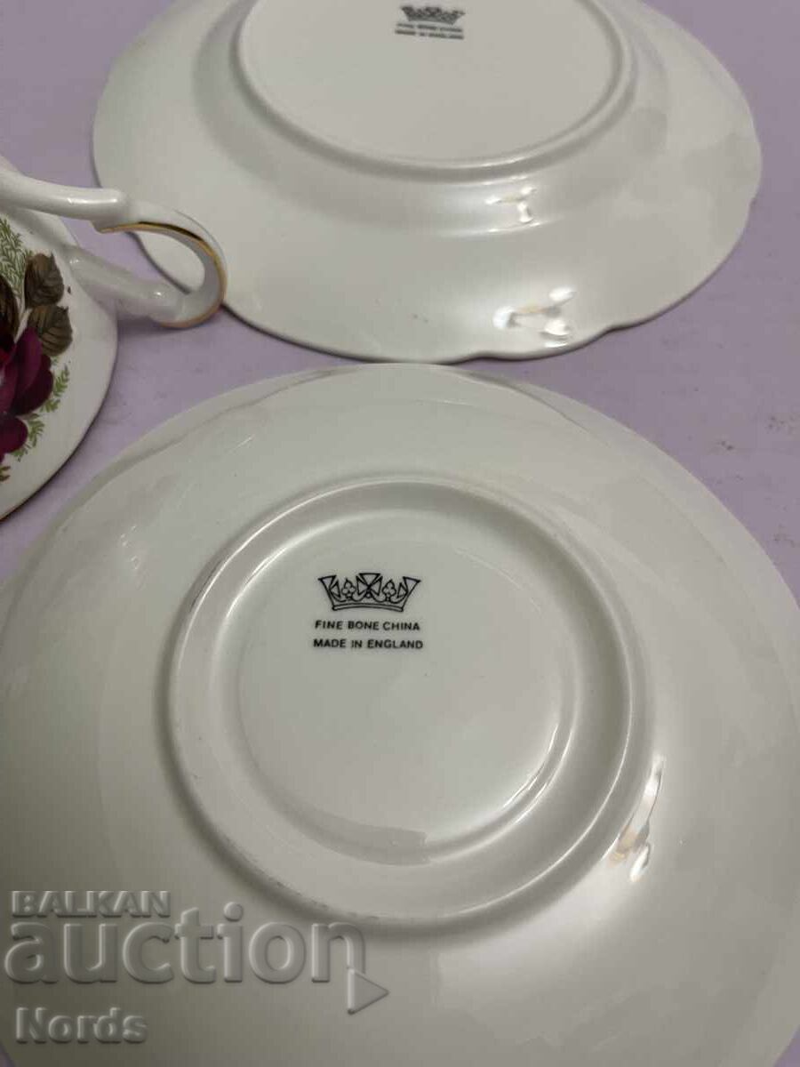 Set de ceai triplu englezesc - 6 Set de ceai triplu englezesc - 6