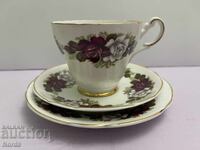 Αγγλικό τριπλό σετ τσαγιού