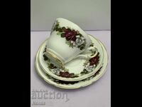 Αγγλικό τριπλό σετ τσαγιού