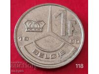 1 франк 1990 - Белгия - Легенда на нидерландски език