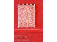 BULGARIA LARGE LION BK 16 - 10 St 1882 MNH - 2