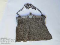 Silver bag Belgium 19th century