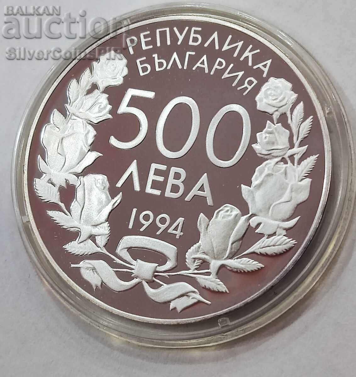 500 leva Δίχτυ ποδοσφαίρου 1994 Βουλγαρία - 6 500 leva Δίχτυ ποδοσφαίρου 1994 Βουλγαρία - 6