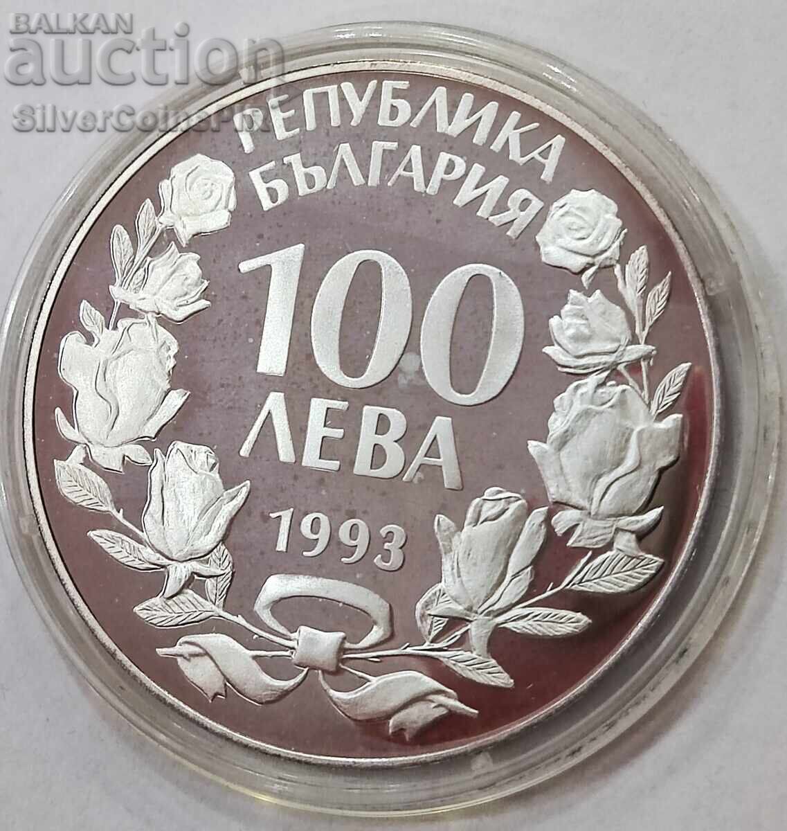 100 Leva Football Player 1993 Bulgaria - 6 100 Leva Football Player 1993 Bulgaria - 6