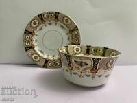 Αντίκα κούπα και πιατάκι