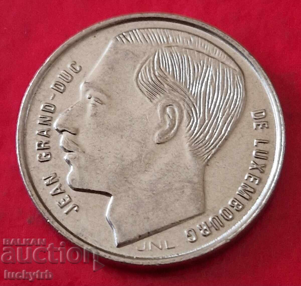 1 franc 1990 - Luxemburg cu preț € 0.30 | 0.59 BGN 1 franc 1990 - Luxemburg cu preț € 0.30 | 0.59 BGN