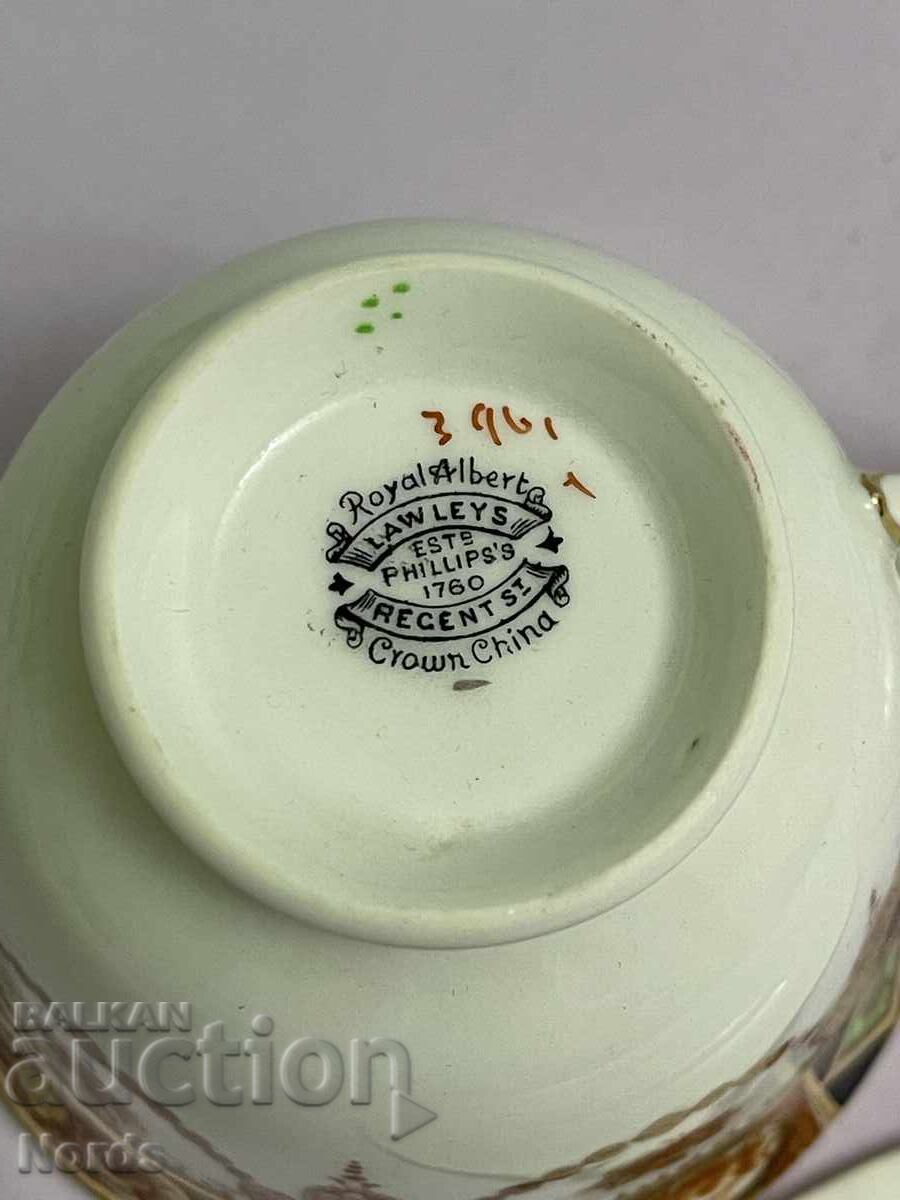 Vintage ROYAL ALBERT τριπλό σετ - 5