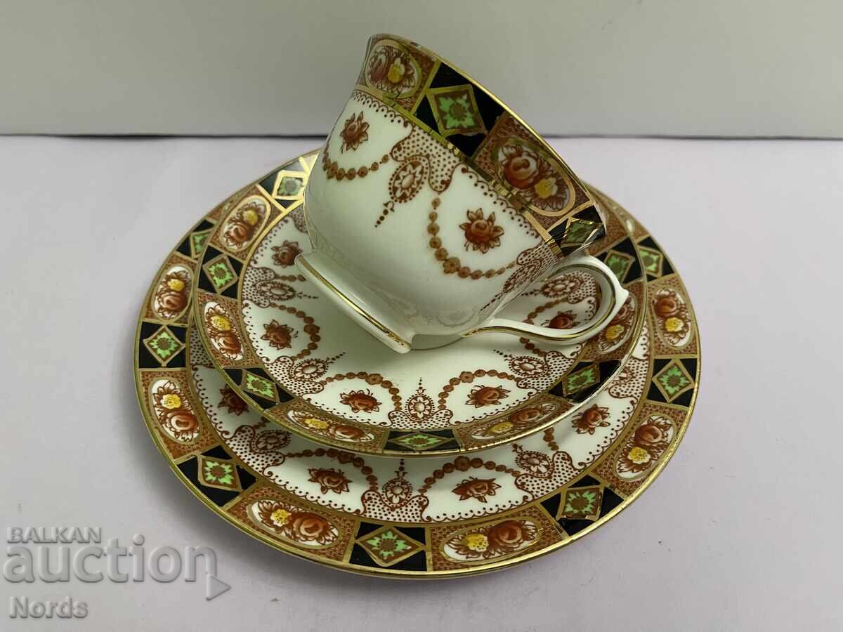 Vintage ROYAL ALBERT τριπλό σετ - 6