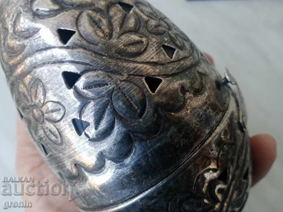 Saciuc renascentist, cădelniță, tămâiernic, bronz, vechi, rar - 5 Saciuc renascentist, cădelniță, tămâiernic, bronz, vechi, rar - 5