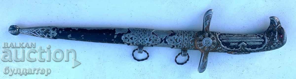 Aluminum casting of a pilot's dirk Aluminum casting of a pilot's dirk