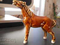 Porcelain Horse Figurine - China