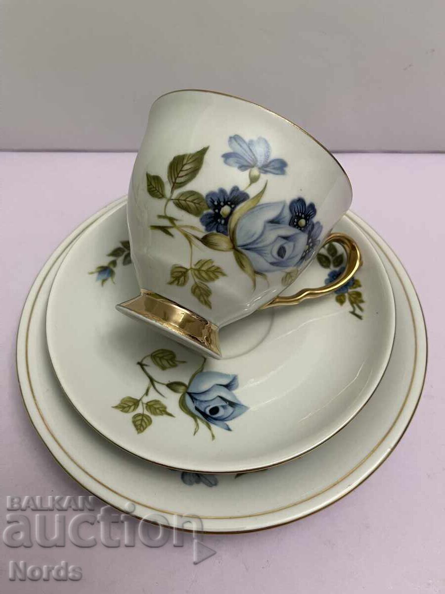 Set polonez triplu pentru ceai cu preț 12.58 BGN | € 6.43 Set polonez triplu pentru ceai cu preț 12.58 BGN | € 6.43