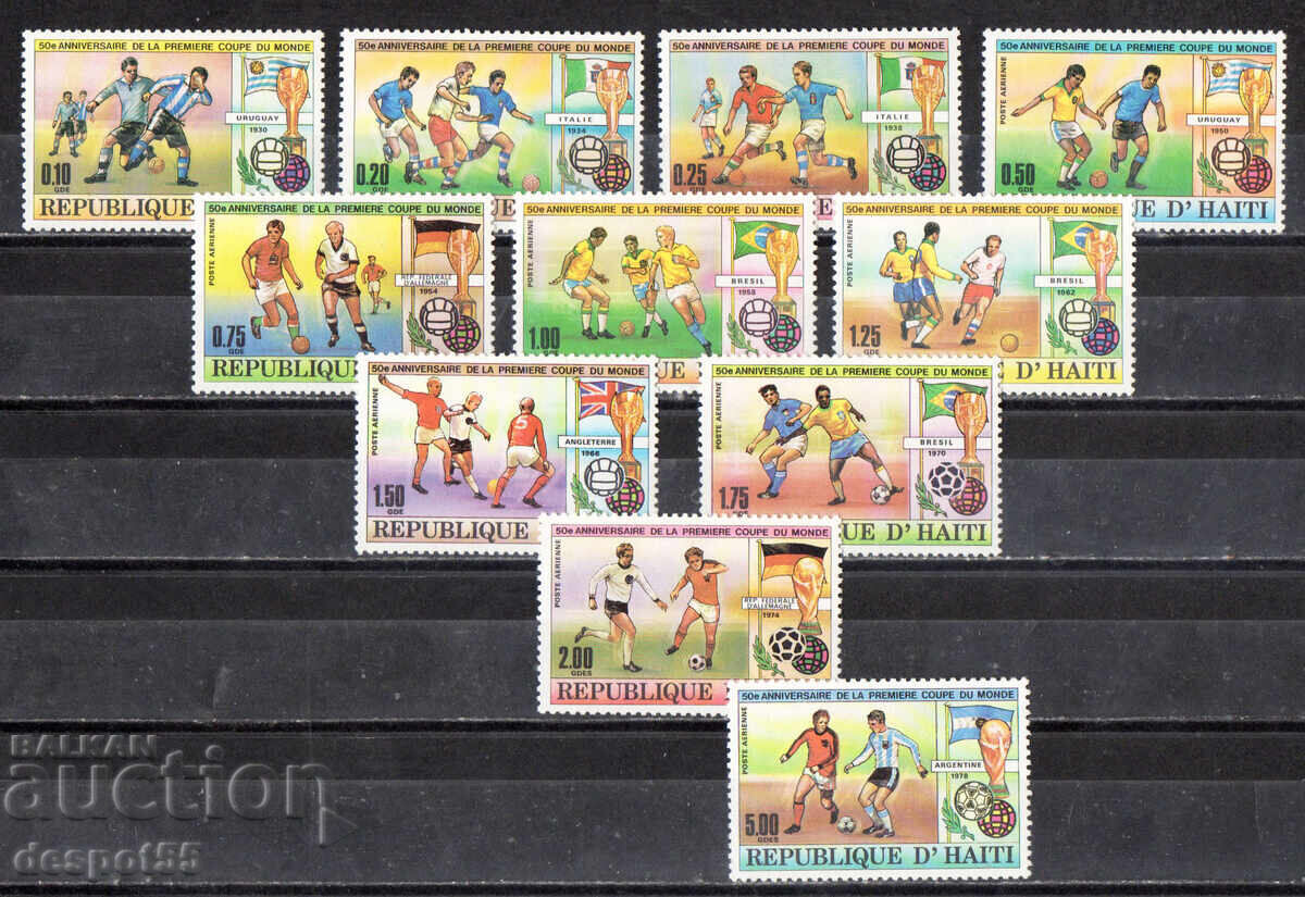 1980. Haiti. 50 g. de la prima Cupă Mondială din Uruguay 1980. Haiti. 50 g. de la prima Cupă Mondială din Uruguay