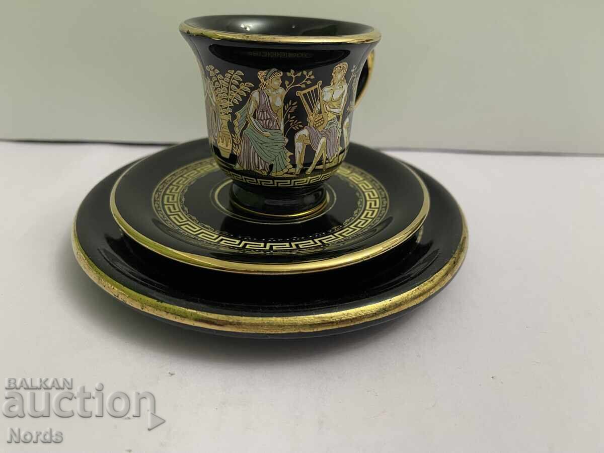 Greek Triple Coffee Set with price 6.50 BGN | € 3.32