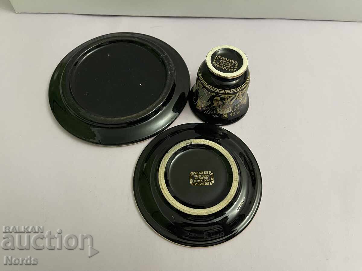 Greek Triple Coffee Set - 6