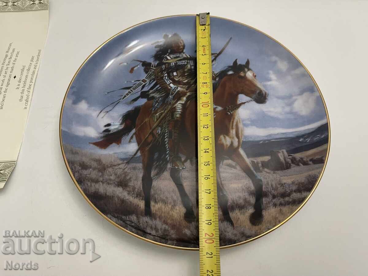 Όμορφη πιατέλα για συλλογή με πιστοποιητικό - 5