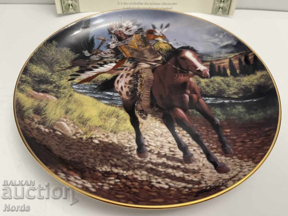 Όμορφη πιατέλα για συλλογή με πιστοποιητικό με τιμή 11.55 BGN | € 5.91