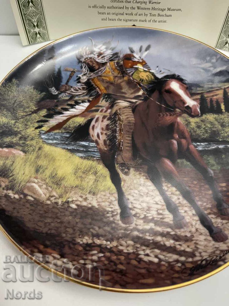 Δημοπρασία Όμορφη πιατέλα για συλλογή με πιστοποιητικό