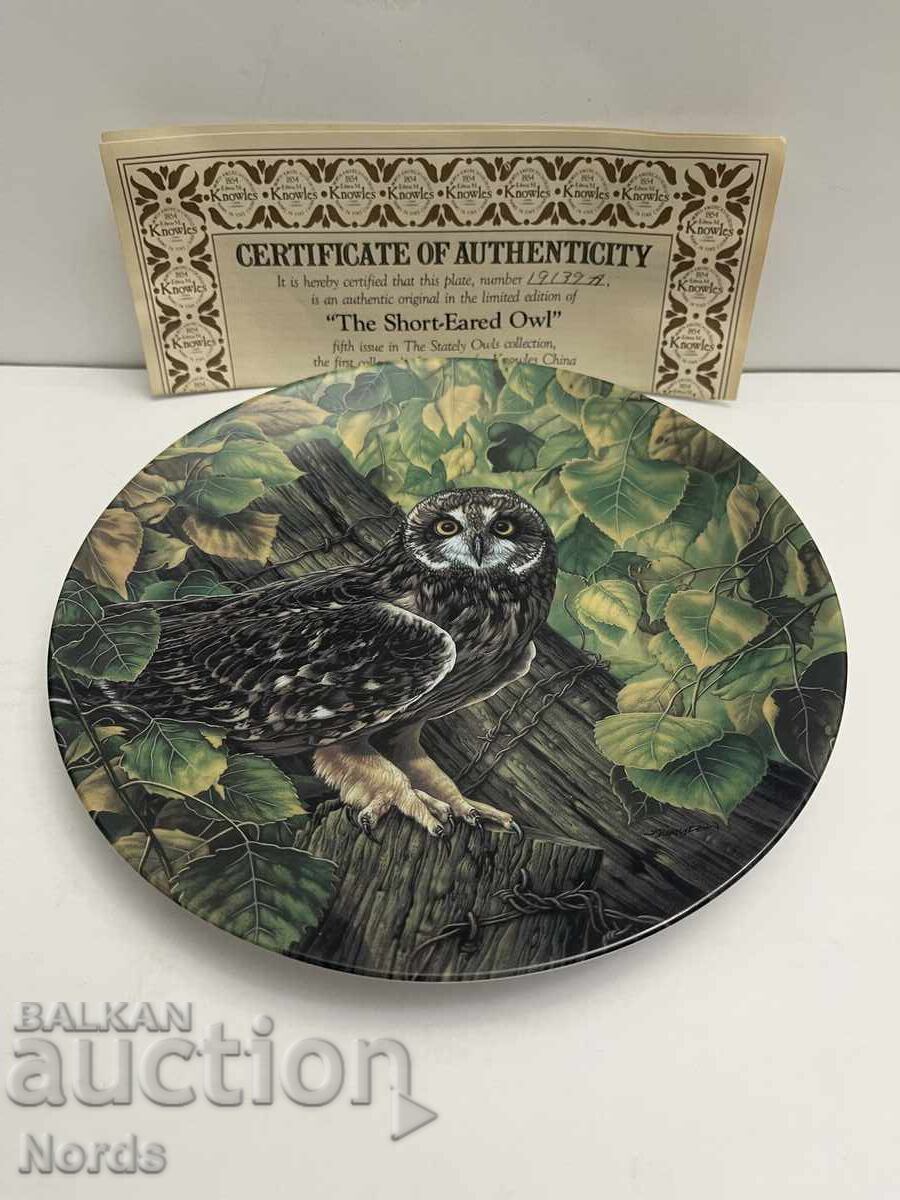 Farfurie de porțelan Knowles Farfurie de porțelan Knowles