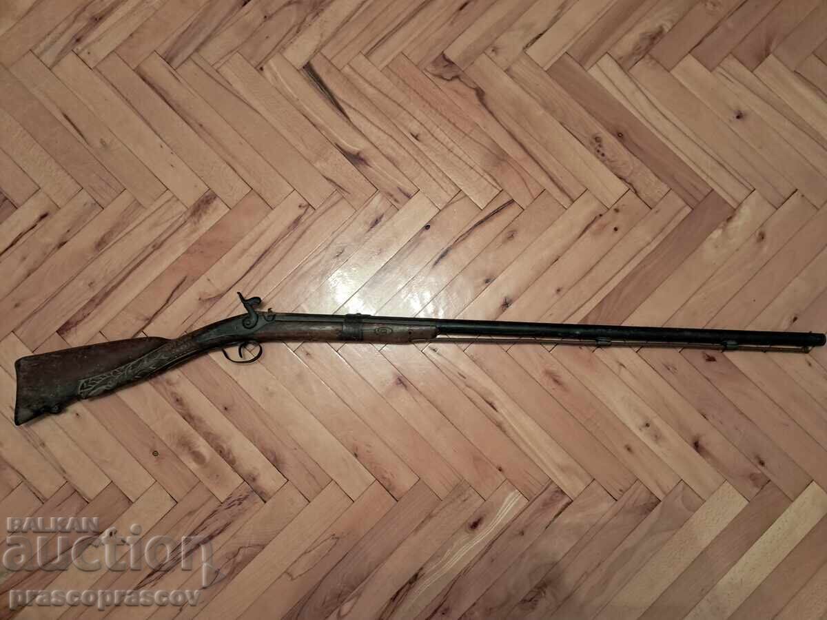 cтара капсулна пушка едноцевна колекционерскa с цена 400.00 лв. | € 204.52 cтара капсулна пушка едноцевна колекционерскa с цена 400.00 лв. | € 204.52