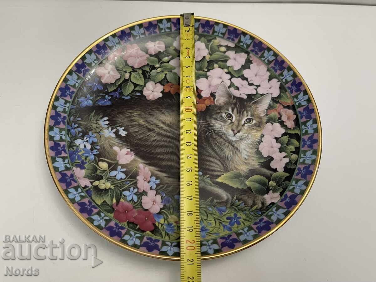 Παράδοση Ένα όμορφο πορσελάνινο πιάτο Παράδοση Ένα όμορφο πορσελάνινο πιάτο