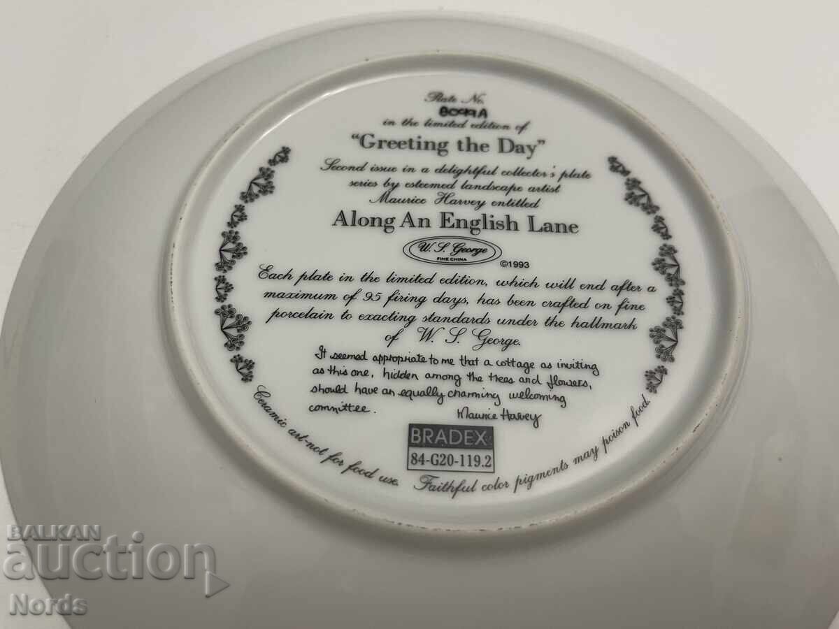 Livrarea O farfurie frumoasa de portelan Livrarea O farfurie frumoasa de portelan