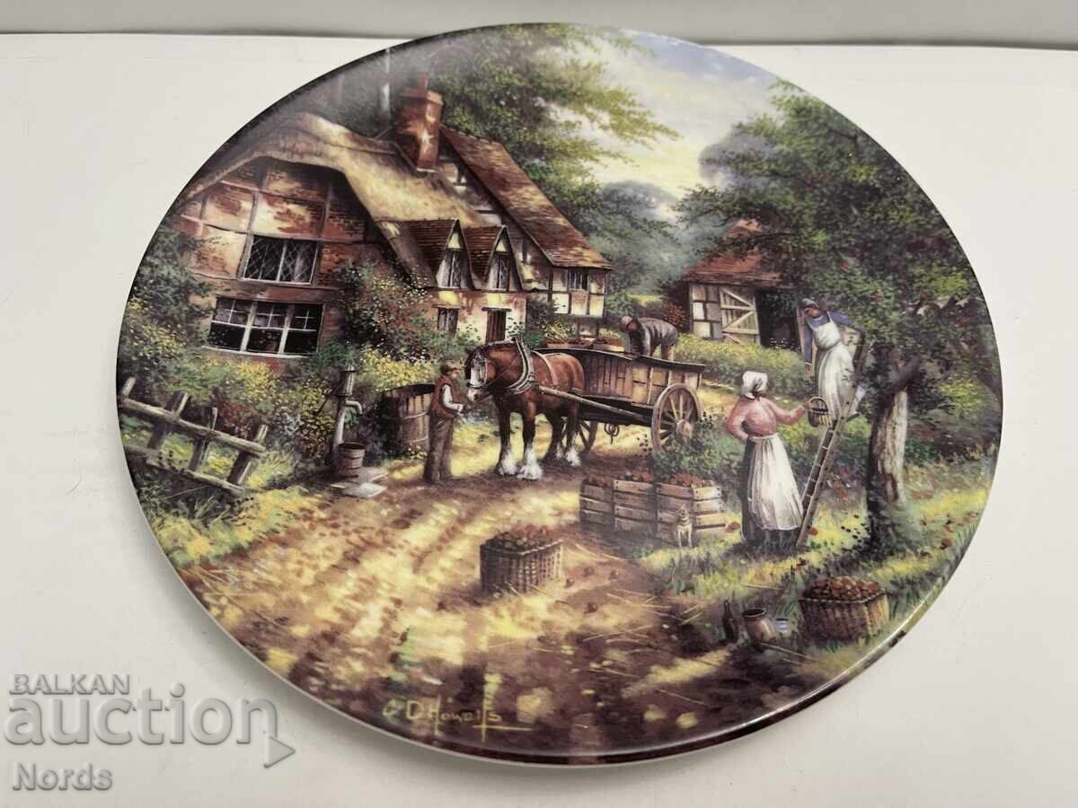 Красива порцеланова чиния Красива порцеланова чиния